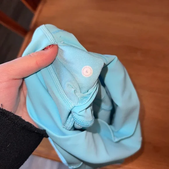 Cyan Blue Lululemon Align 4” Shorts - Picture 5 of 5